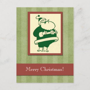 Carte postale Père Noël vintage