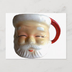Carte postale Père Noël vintage (liaison)