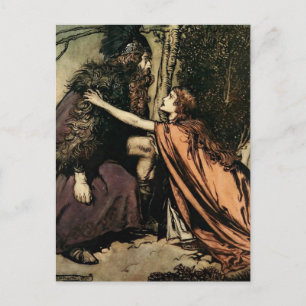 Carte Postale « Père, Père, Qu'est-ce qui te tourmente » par Art