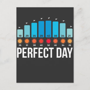 Carte Postale Perfect Kitesurf Beach Jour Surfer Eau Sport