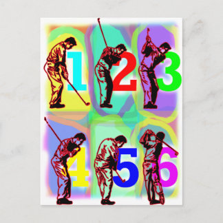 Carte Postale perfect swing wild colors