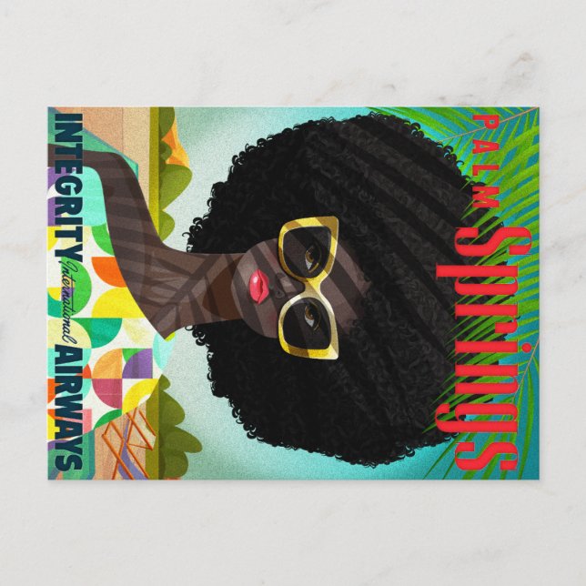 Carte Postale Perfectly Palm Springs (Devant)