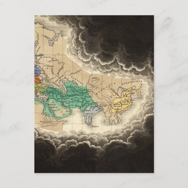 Carte Postale Période de la première croisade 1100 ap. (Devant)