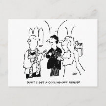 Période de réflexion de mariage drôle