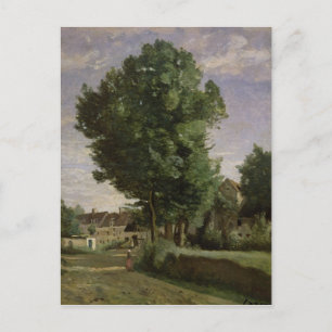 Carte Postale Périphérie d'un village près de Beauvais, vers 185