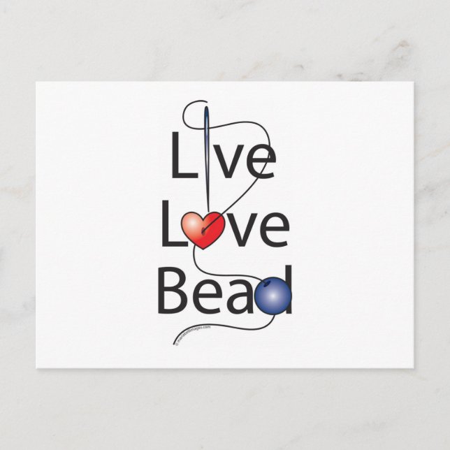 Carte Postale Perle d'amour en direct (Devant)