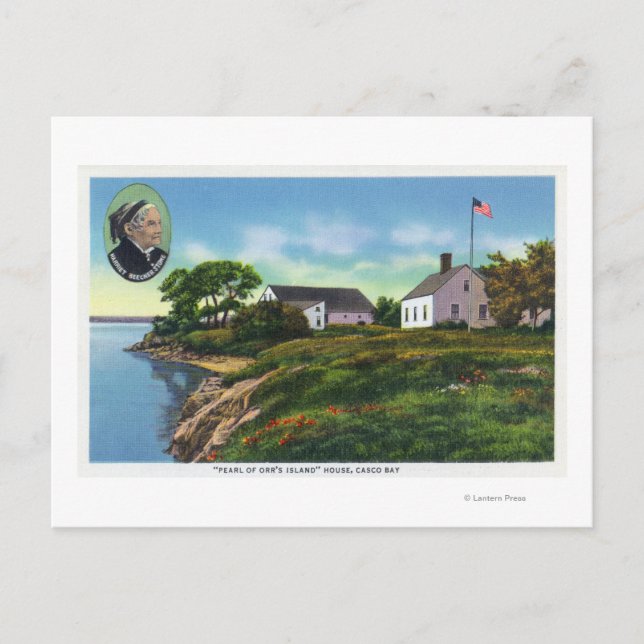 Carte Postale Perle de l'île d'Orr (Devant)