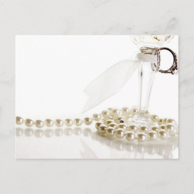 Carte Postale Perles Mariages mariages (Devant)