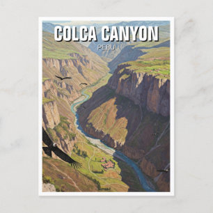 Carte Postale Pérou Canyon de Colca