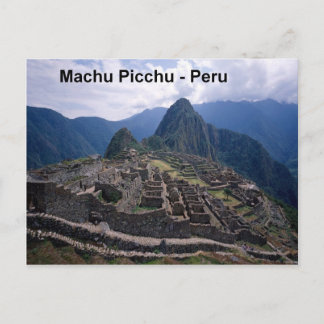 Carte Postale Pérou Les ruines de Machu Picchu (St.K.)