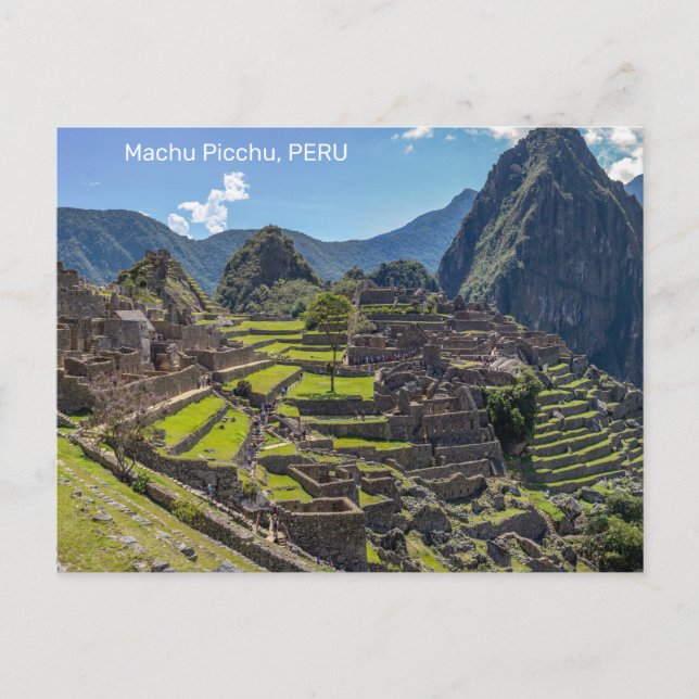 Carte Postale Pérou Machu Picchu (Devant)