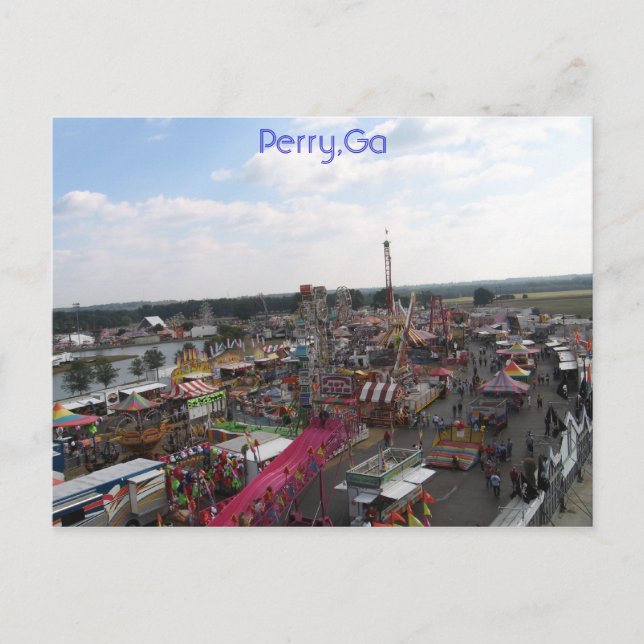 Carte Postale Perry, Ga (Devant)