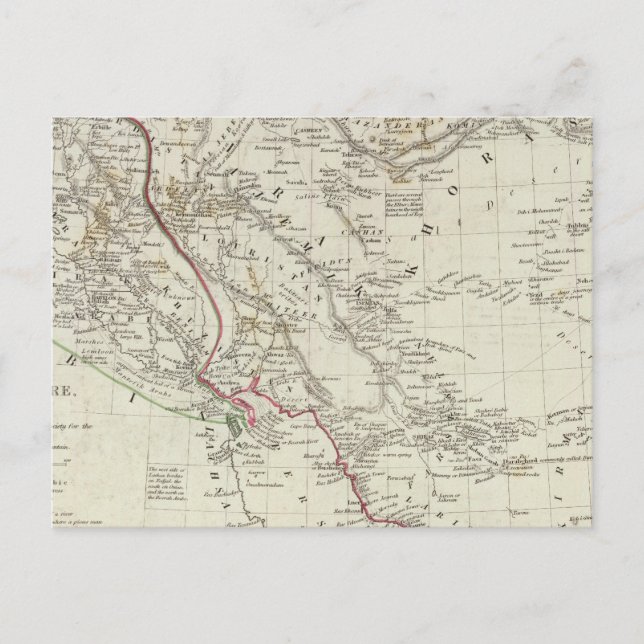 Carte Postale Perse, Empire ottoman (Devant)
