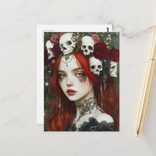 Carte Postale Persephone Red Hair