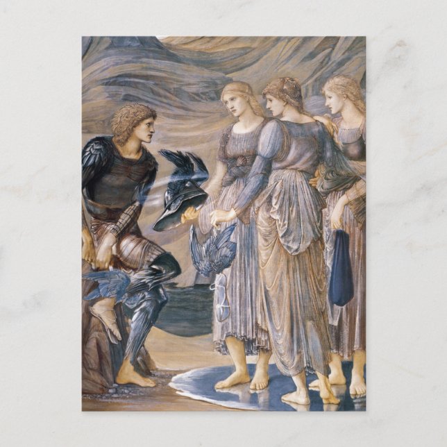 Carte Postale Perseus et Nymphes de la mer (Devant)