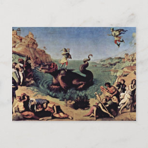 Carte Postale Perseus Libéré Andromeda Par Piero Di Cosimo