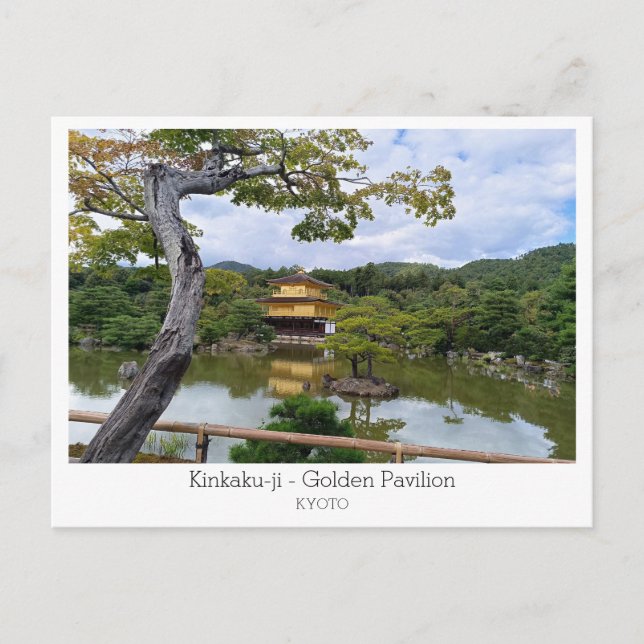 Carte Postale Personalized, Kinkaku-ji- Golden Pavilion, Japan (Devant)