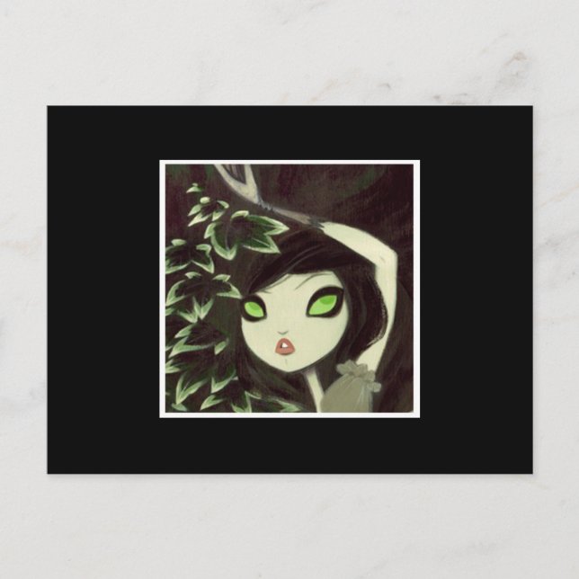 Carte Postale Personnage de Conte de Fées Sombre 16 (Devant)