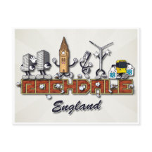 Personnage de dessin animé de Rochdale