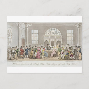 Carte Postale Personnages bien connus dans la salle de pompe, Ba