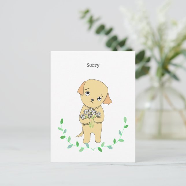 Carte Postale Personnalisable Chien Chien Chien Chien Chien Oops (Debout devant)