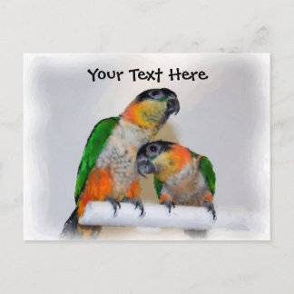 Carte postale personnalisable de paires de