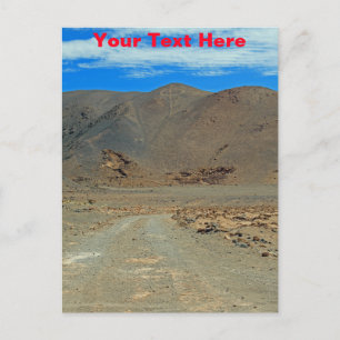 Carte postale personnalisable des géoglyphes d'Ata