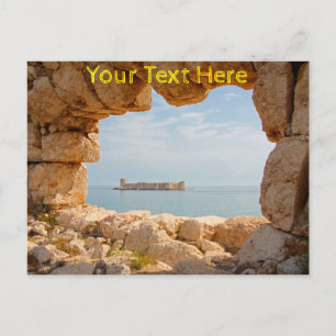 Carte Postale Personnalisable Kizkalesi, Turquie