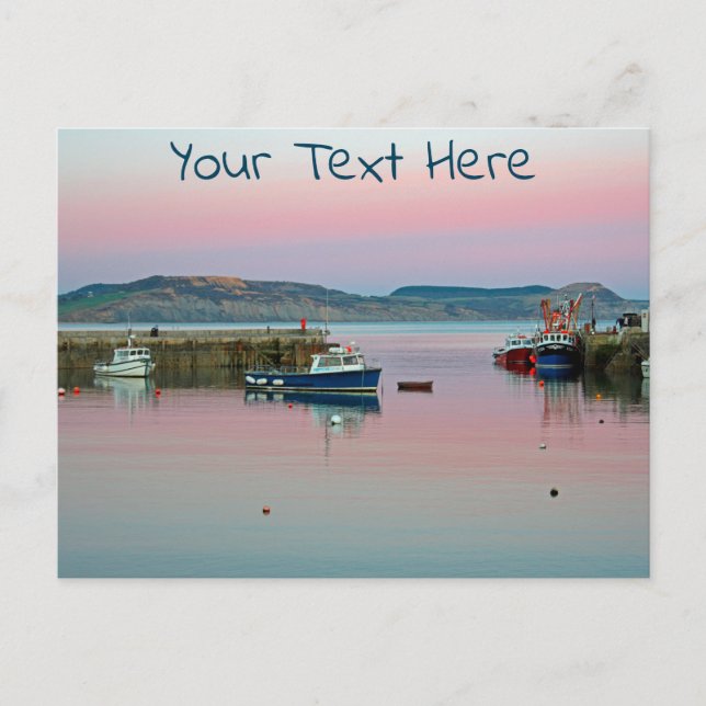 Carte postale personnalisable Lyme Regis (Devant)