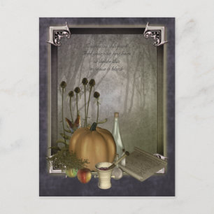 Carte postale personnalisable Natural Witch