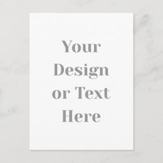 Carte Postale Personnalisable Votre Conception ou Texte Ici Pers