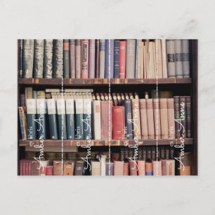 Carte Postale personnalisation ex libris signet découpe