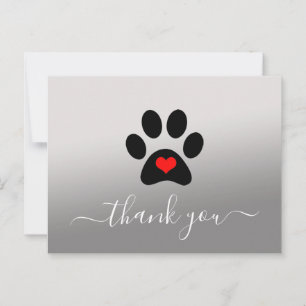 Carte Postale Personnalisé Chien Paw Pet Animaux de compagnie Me