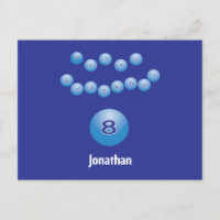 Personnalisé Happy 8th Birthday Bouncing Balls