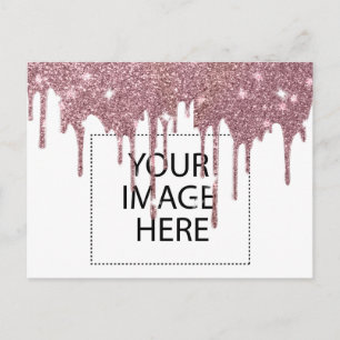 Carte Postale Personnalisé Personnalisé Votre Propre Photo & Tex