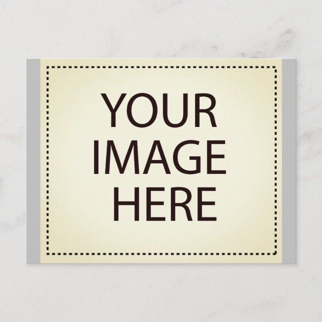 Carte Postale Personnalisé Personnalisé Votre Propre Photo & Tex (Devant)