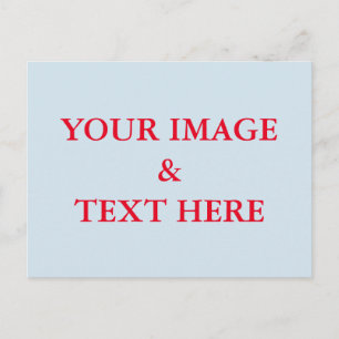 Carte Postale Personnalisé Personnalisez Votre Propre Photo