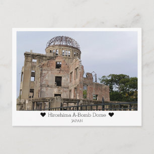 Carte Postale Personnalisé, Salutations de Hiroshima, Japon