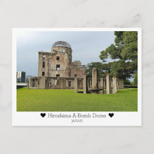 Carte Postale Personnalisé, Salutations de Hiroshima, Japon