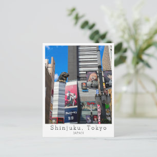 Carte Postale Personnalisé, Salutations de TOKYO Shinjuku, Japon