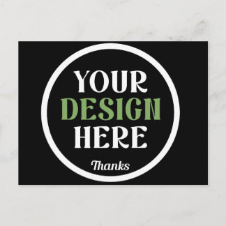 Carte Postale personnalisé, unique, élégant et minimaliste kiss 