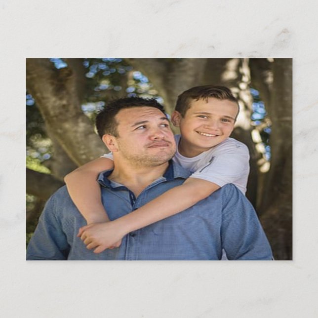 Carte postale personnalisée (Devant)