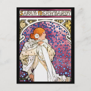 Carte postale personnalisée Art nouveau vintage ~