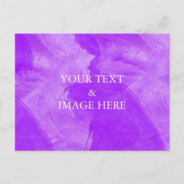 Carte postale personnalisée avec votre propre phot (Devant)