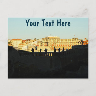 Carte postale personnalisée Biarritz, France