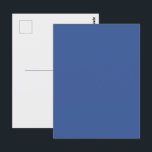 Carte postale personnalisée Bleu Entreprise<br><div class="desc">Propre, raffiné et prêt à tout — cette carte postale Corporate Blue est votre toile vierge pour un message moderne. Que vous annonciez un événement, envoyiez un remerciement, lanciez une campagne ou marquiez une promotion saisonnière, cette carte postale s'impose avec une autorité calme et un style polyvalent. La teinte bleue...</div>