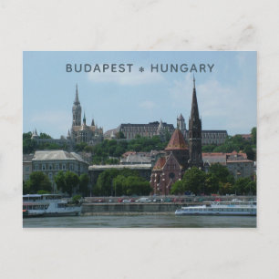 Carte postale personnalisée Budapest 2