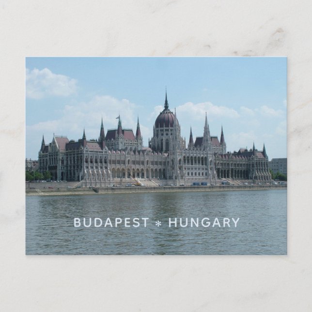 Carte postale personnalisée Budapest 3 (Devant)