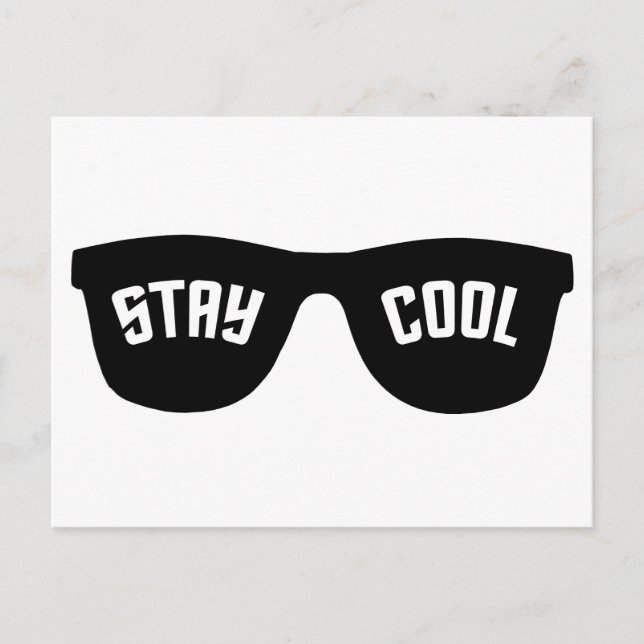 Carte postale personnalisée COOL STAY (Devant)