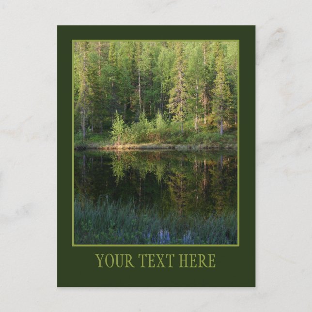 Carte postale personnalisée de Nature Reflections (Devant)